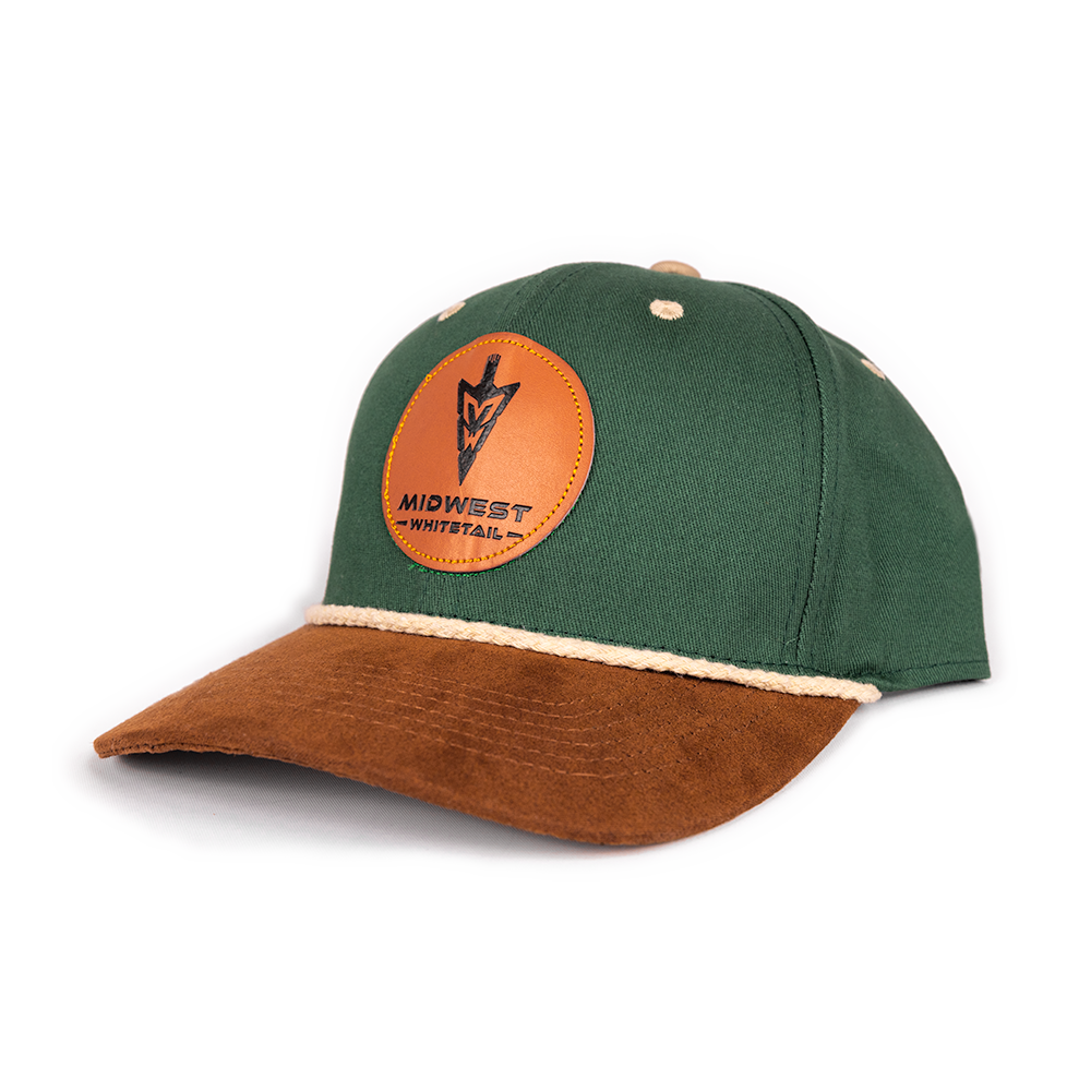 Green Rope - Midwest Whitetail Patch Hat