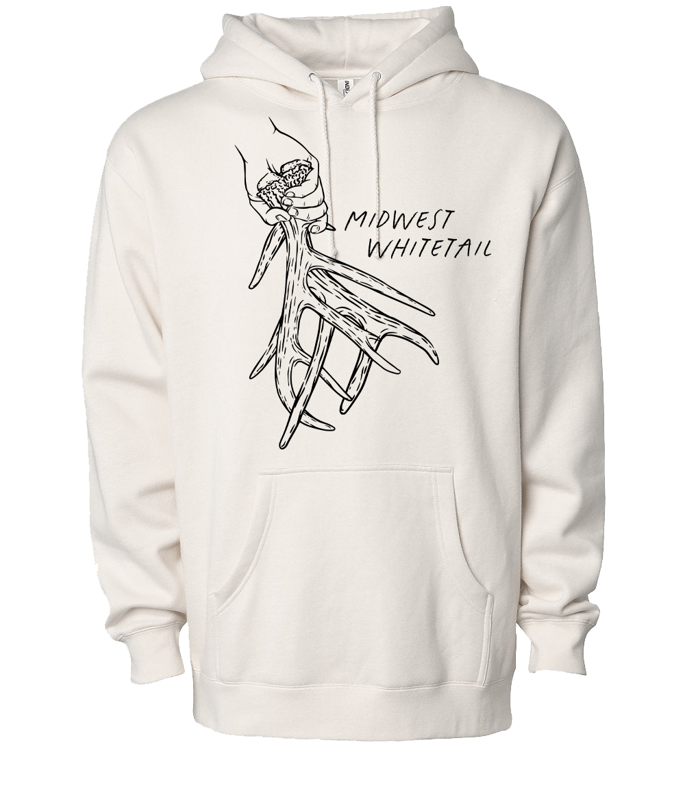 Whitetail Match Set Hoodie - Hand Written