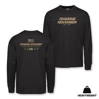Chasing November Field Tee - Black