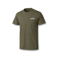 Chasing November Logo Tee - Military Green