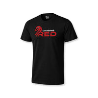 Chasing Red Logo Tee - Black