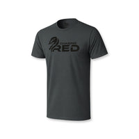 Chasing Red Logo Tee - Charcoal