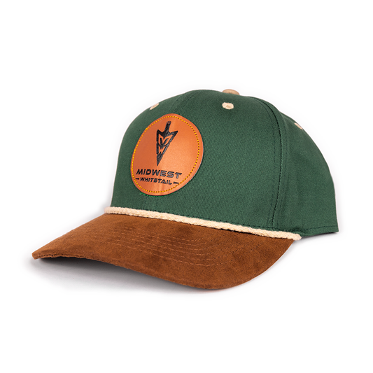 Green Rope - Midwest Whitetail Patch Hat