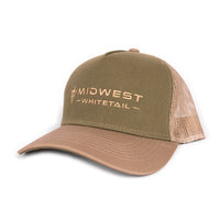 Green/TanTrucker - Midwest Whitetail Hat