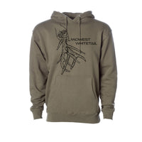 Whitetail Match Set Hoodie - Midwest Whitetail Font